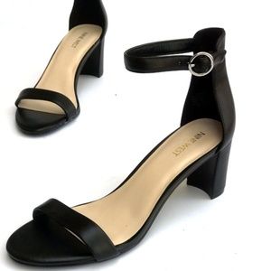 Nine West Black Heel Ankle Strap